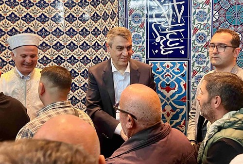  VALİMİZ SAYIN ATİLLA TOROS, İL MÜFTÜLÜĞÜ TARAFINDAN HZ. MİKDAT (MUĞDAT) CAMİİ'NDE DÜZENLENEN 'KADİR GECESİ PROGRAMI'NA KATILDI