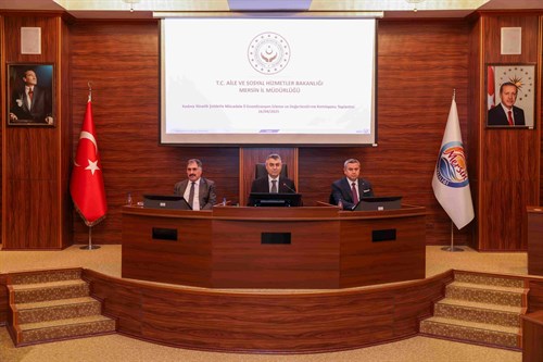 VALİMİZ SAYIN ATİLLA TOROS BAŞKANLIĞINDA, KADINA YÖNELİK ŞİDDETLE MÜCADELE İL KOORDİNASYON İZLEME VE DEĞERLENDİRME TOPLANTISI GERÇEKLEŞTİRİLDİ