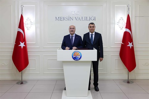 VALİMİZ SAYIN ATİLLA TOROS’U, ADANA VALİSİ SAYIN YAVUZ SELİM KÖŞGER VE OSMANİYE VALİSİ SAYIN DR. ERDİNÇ YILMAZ ZİYARET ETTİ  